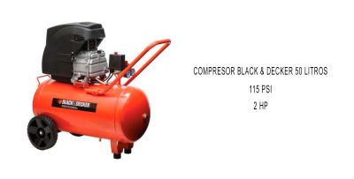 Compresor Black And Deckert Nuevo 50 Litros - Outlet – 5