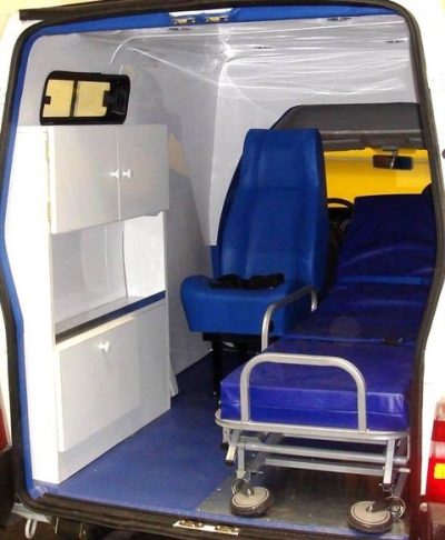 Equipamientos para Utilitarios. "AMBULANCIAS DE TRASLADO" - Fiat Fiorino Fire  – 4