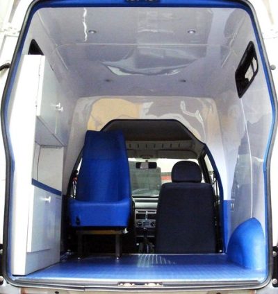 Equipamientos para Utilitarios. "AMBULANCIAS DE TRASLADO" - Fiat Fiorino Fire  – 1