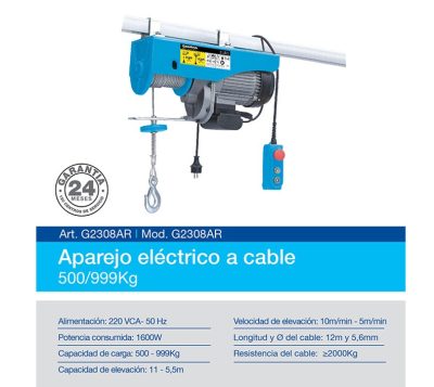 Aparejos eléctricos – 3