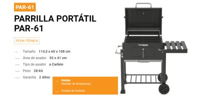 Parrillas portátiles – 1