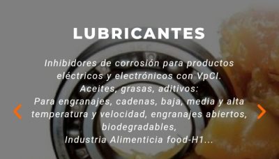 Lubricantes y anticorrosivos – 1