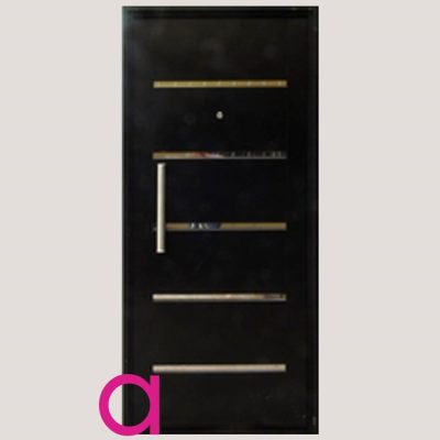 Puertas de chapa inyectada y aluminio – 6