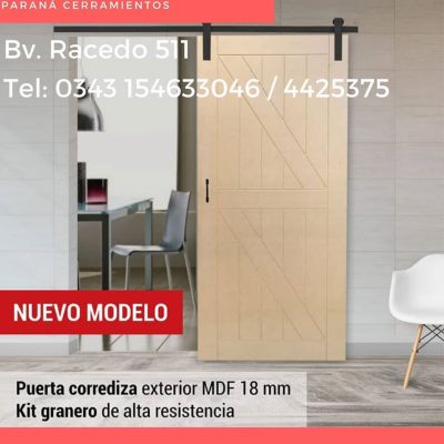 Puertas corredizas - Exterior – 1