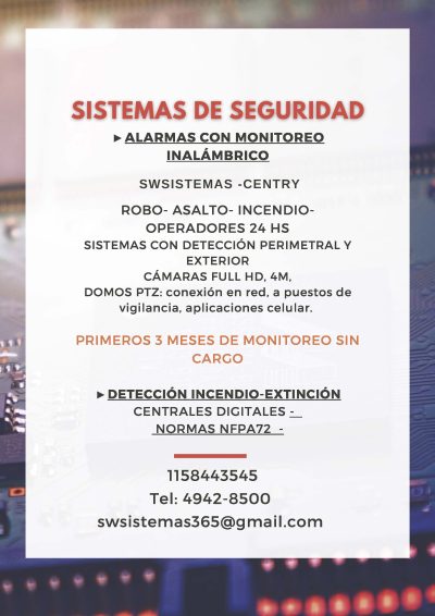 Cámaras de seguridad – 1