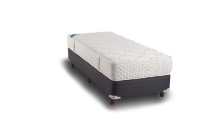 Conjunto colchones con resortes - 1 plaza y media – 2